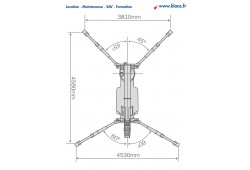 location mini grue maeda abaque dimensions