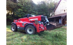 manitou chariot telescopique MT 1440 de 2012 