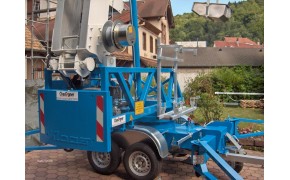 Nacelle sur remorque occasion 17m