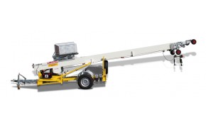 Location Monte matériaux tractable 26m